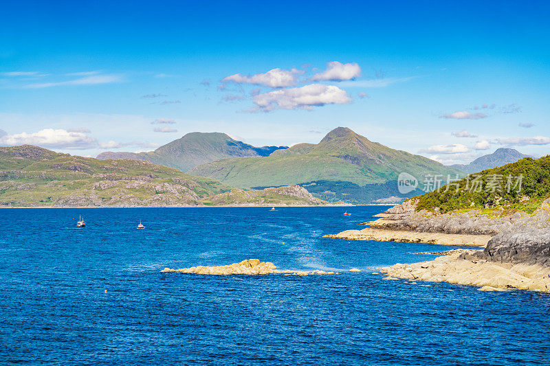 苏格兰Mallaig Lochaber高地景观